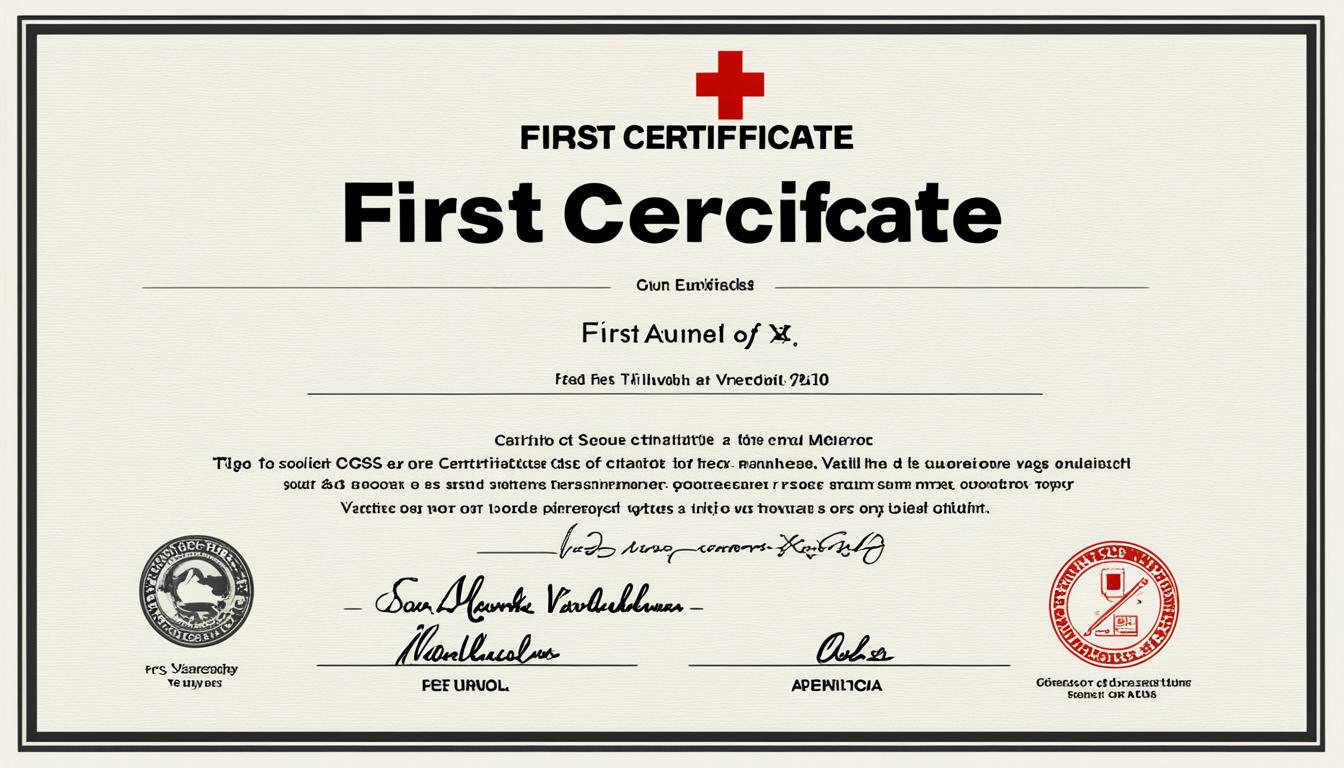 How Long Does First Aid Certificate Last
