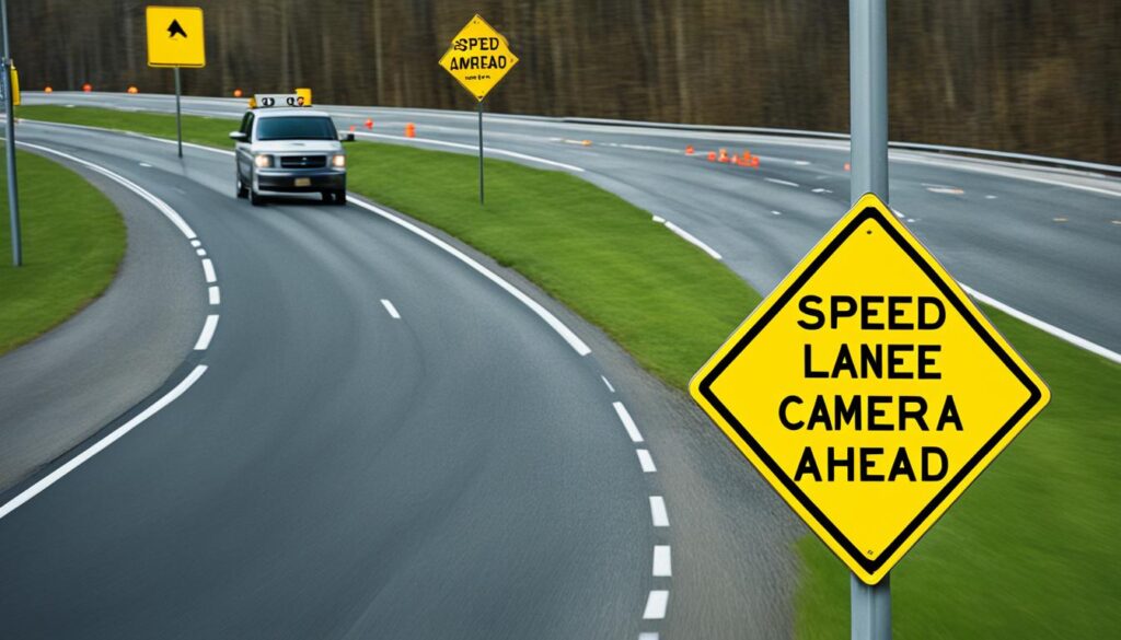 Speed Camera Warning Signs