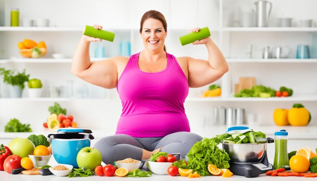 healthy lifestyle for weight loss with Saxenda